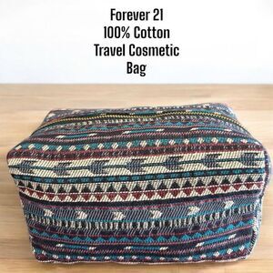 forever21 travel makeup bag tokidoki and plenty of space for essentials Forever21 Womens Multicolor Floral Travel